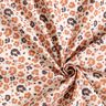 Bomuldsstof Cretonne store leopardpletter – kobberfarvet/lysebeige,  thumbnail number 3