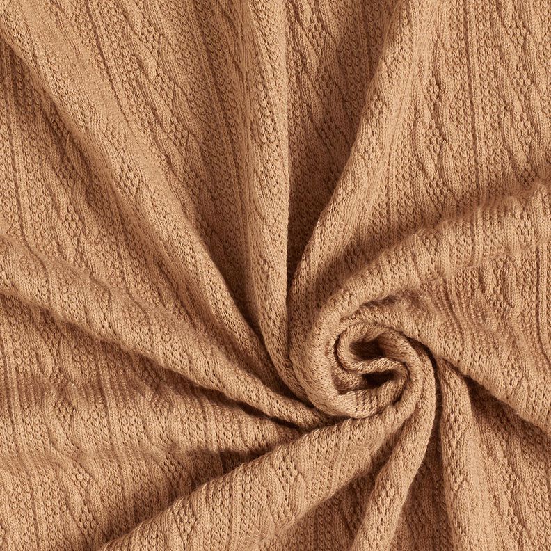 Strikstof fletmønster – råbrun,  image number 3