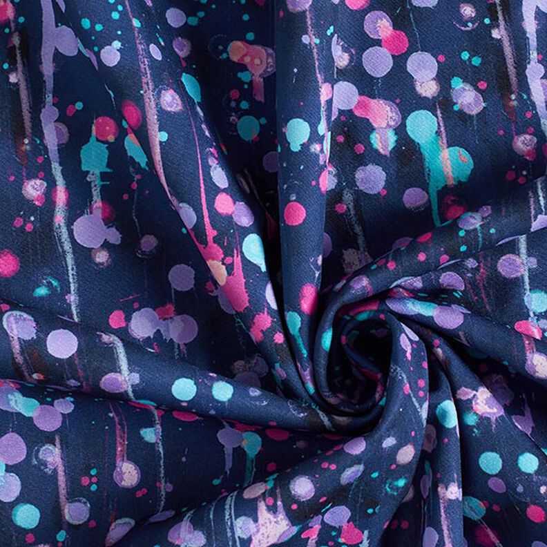 Softshell klatter, der er løbet ud Digitaltryk – marineblå/intens pink,  image number 4