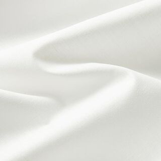 Bomuldsstof Cretonne Ensfarvet – hvid, 