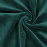 Nicki stof Ensfarvet – mørkegrøn,  thumbnail number 2
