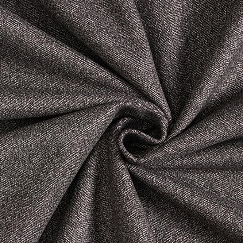 Blødt polsterstof melange – mørkegrå,  image number 1