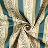 Møbelstof Jacquard Biedermeier Striber – creme/blå,  thumbnail number 4