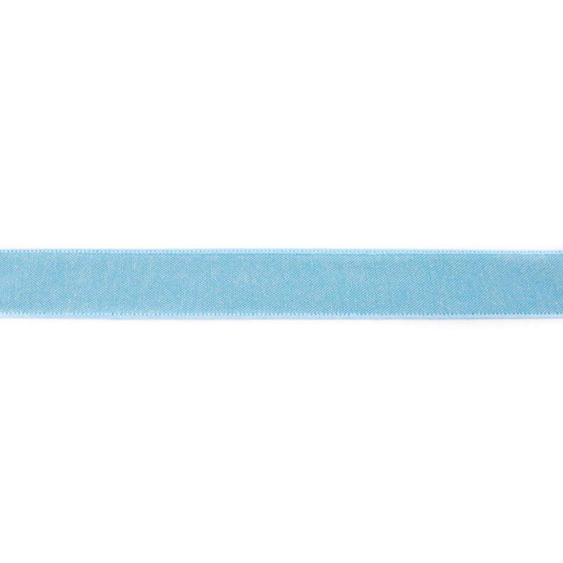Vævet bånd Chambray Ensfarvet – lyseblå,  image number 1