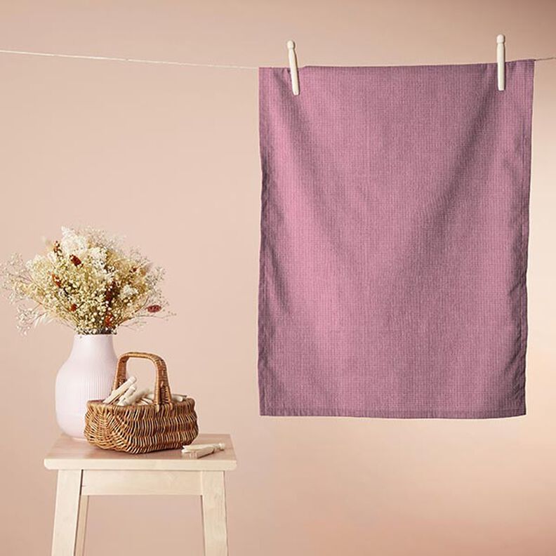 Vaffelpiqué Mini – rosa,  image number 6