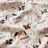 Bomuldsstof Cretonne bondegårdsdyr – mandel,  thumbnail number 2