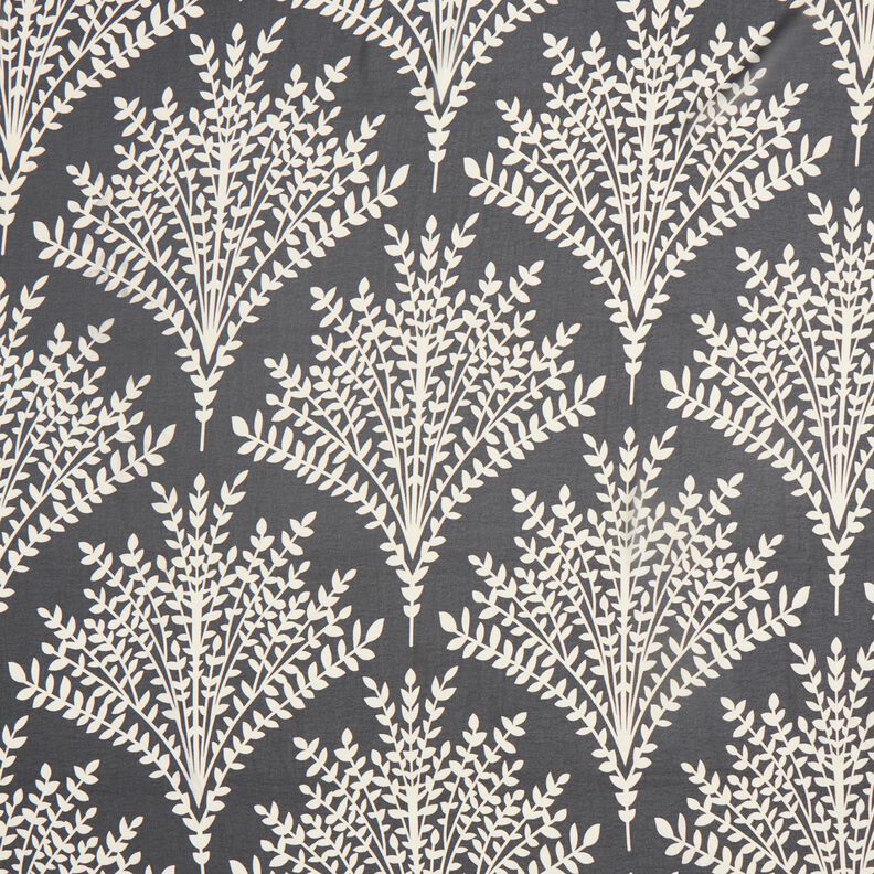 Chiffon store grene &ndash; sort/hvid,  image number 1