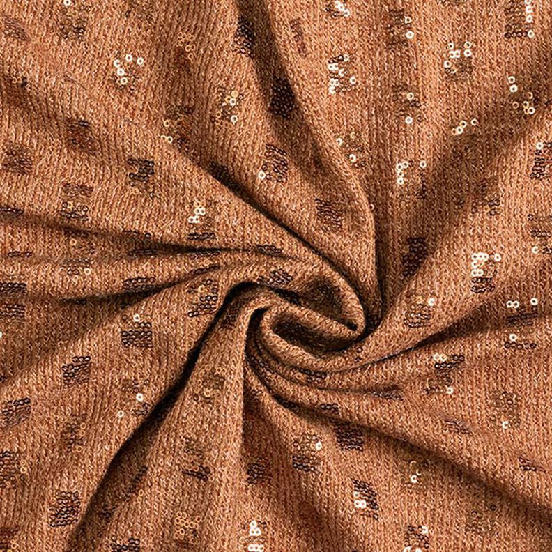 Strikstof glitter-pailletter små kasser – karamel,  image number 3