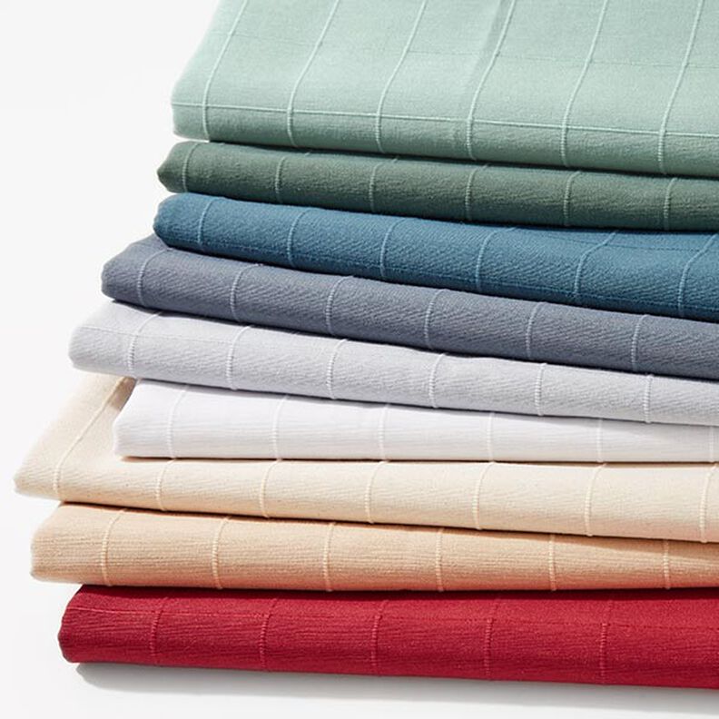 Dekorationsstof gitter-tern genanvendt – natur,  image number 4