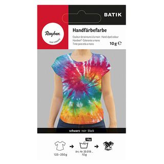 Batik-håndfarvningsfarve | Rayher – sort, 