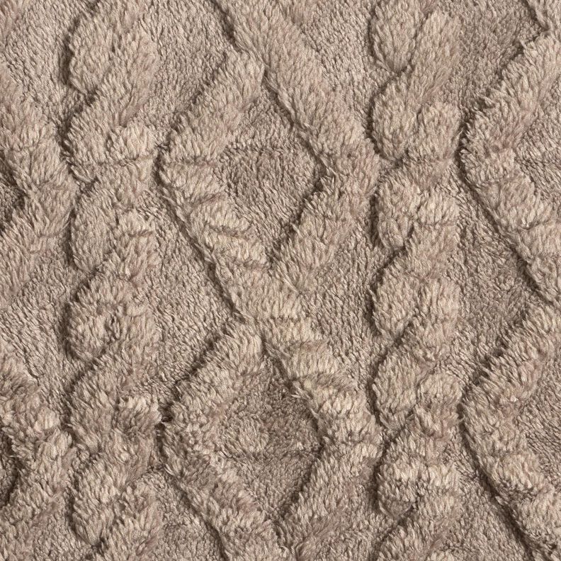 Kunstpels Diamanter – taupe,  image number 1