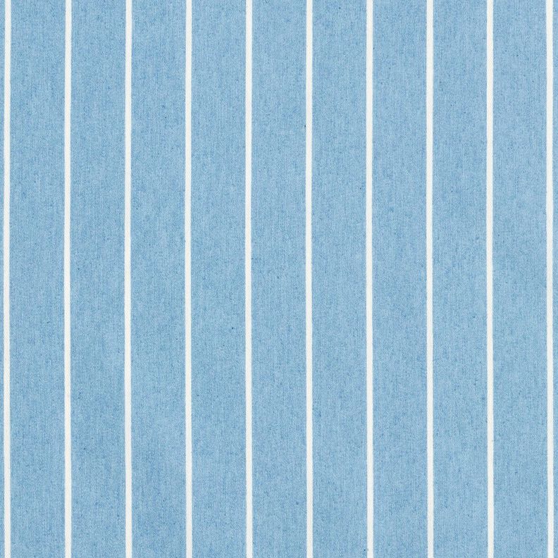 Chambray Striber – lyseblå/uldhvid,  image number 1