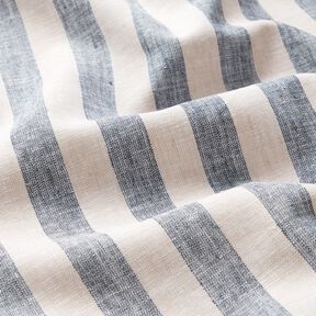 H&oslash;r-mix striber &ndash; natur/marinebl&aring;, 