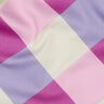 Bomuldssatin Large Gingham | Nerida Hansen – pastelviolet/uldhvid,  thumbnail number 2