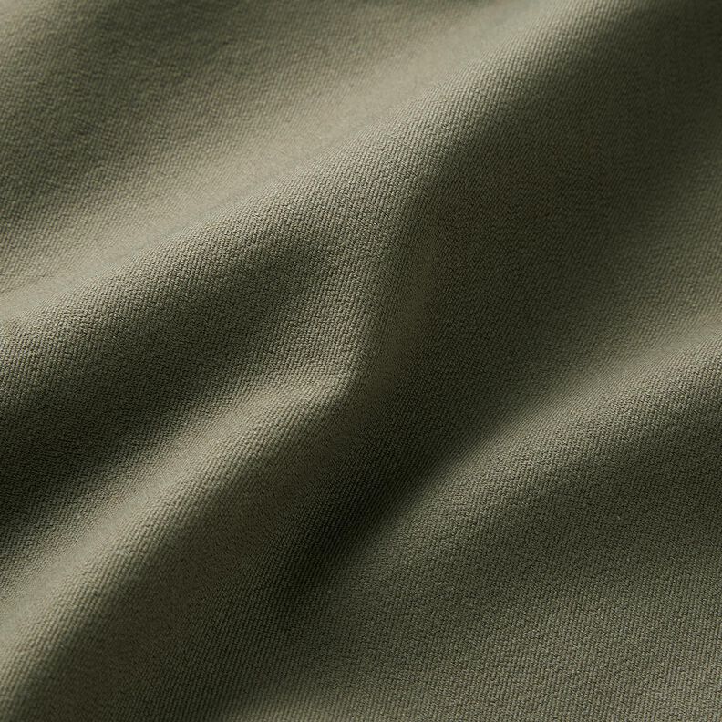 Buksestretch medium ensfarvet – olivengrøn,  image number 2