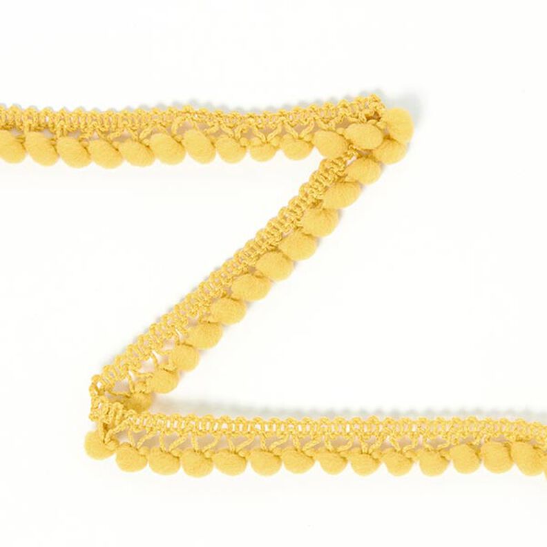 Pomponbort [10 mm] - sennepsgul,  image number 1