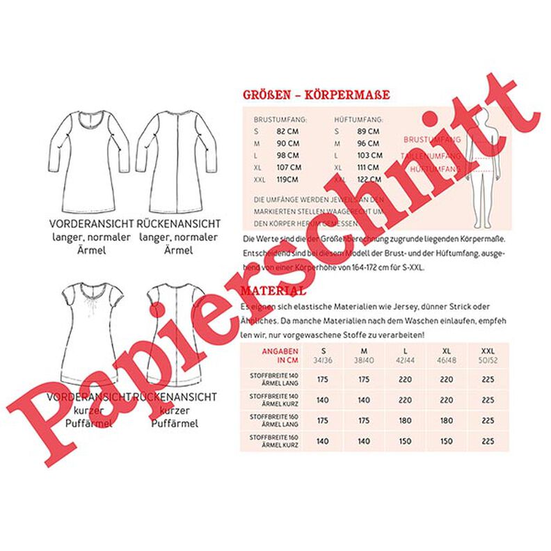 FRAU VLIELAND Jerseykjole med rund halsudskæring | Studio klippeklar | XS-L,  image number 8