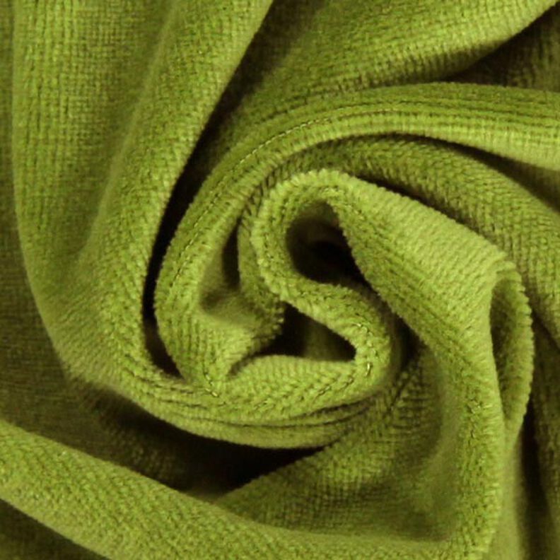 Nicki stof Ensfarvet – olivengrøn,  image number 2