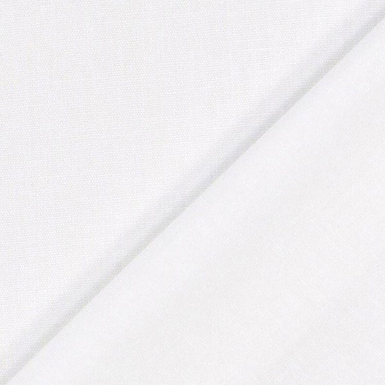 Poplin stof Stretch – hvid,  image number 3