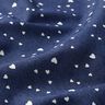Chambray Små hjerter – marineblå/uldhvid,  thumbnail number 2