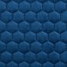 Polsterstof quiltet fløjl vokstavle – marineblå,  thumbnail number 1