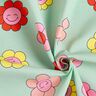 Imprægneret voksdug Glade blomster | Poppy Fabrics – mint/Citrongul,  thumbnail number 4