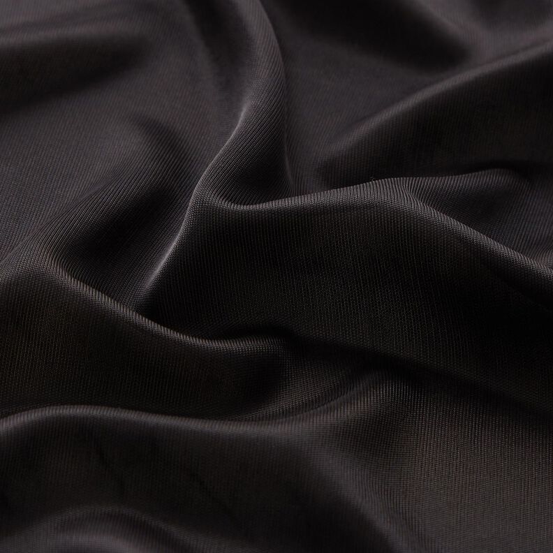 Charmeuse Charmeuse Ensfarvet – sort,  image number 2