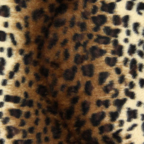 Kunstpels leopard – beige,  image number 1