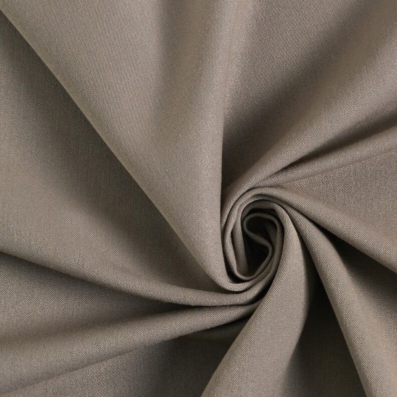Bi-stretch Gabardine – mørk taupe,  image number 1