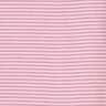 Ribvævet, rørformet stof smalle cirkler – gammelrosa/rosa,  thumbnail number 1