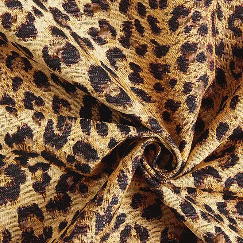 Jacquard gobelin Leopard – beige,  image number 3