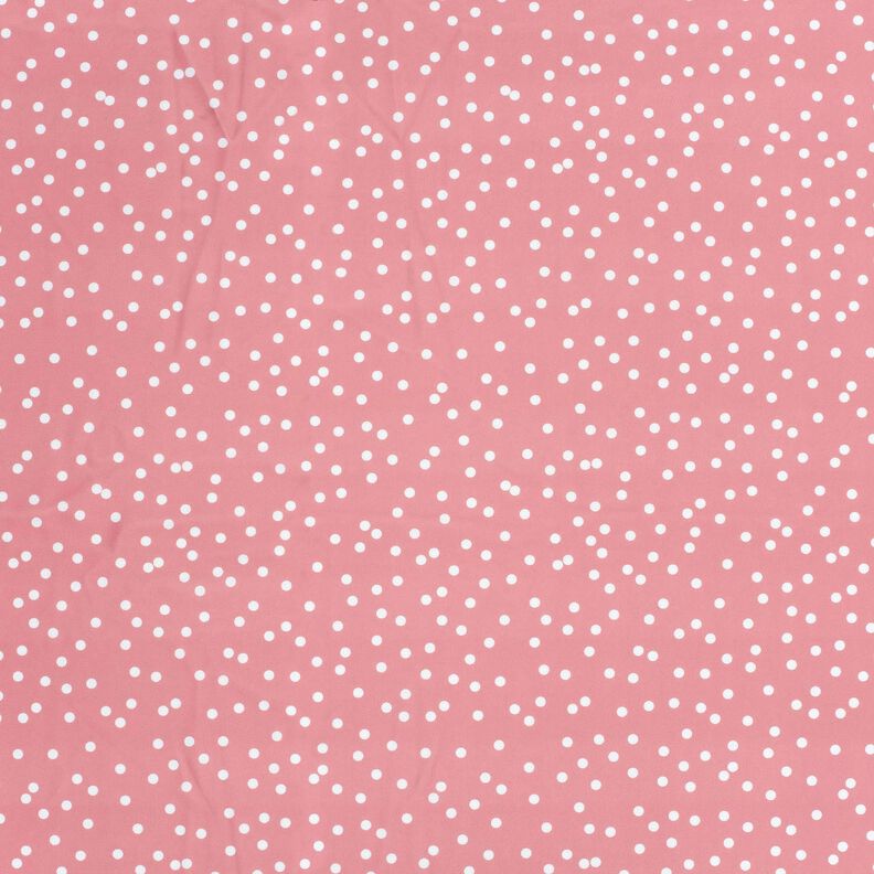 Badetøjsstof UPF50 små prikker – rosa/hvid,  image number 1