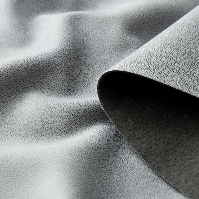 Polsterstof Ultramikrofiber læderlook – grå,  image number 3