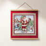 Panel Gobelin Julebesøg – karminrød,  thumbnail number 6