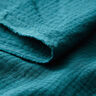 Musselin/Dobbelt-Crincle stof &ndash; petrol,  thumbnail number 5