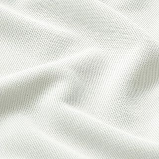 Jersey glimmer ensfarvet – hvid | Reststykke 50cm, 