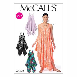Kjole|Jumpsuit , McCalls 7402 | 42 - 52, 