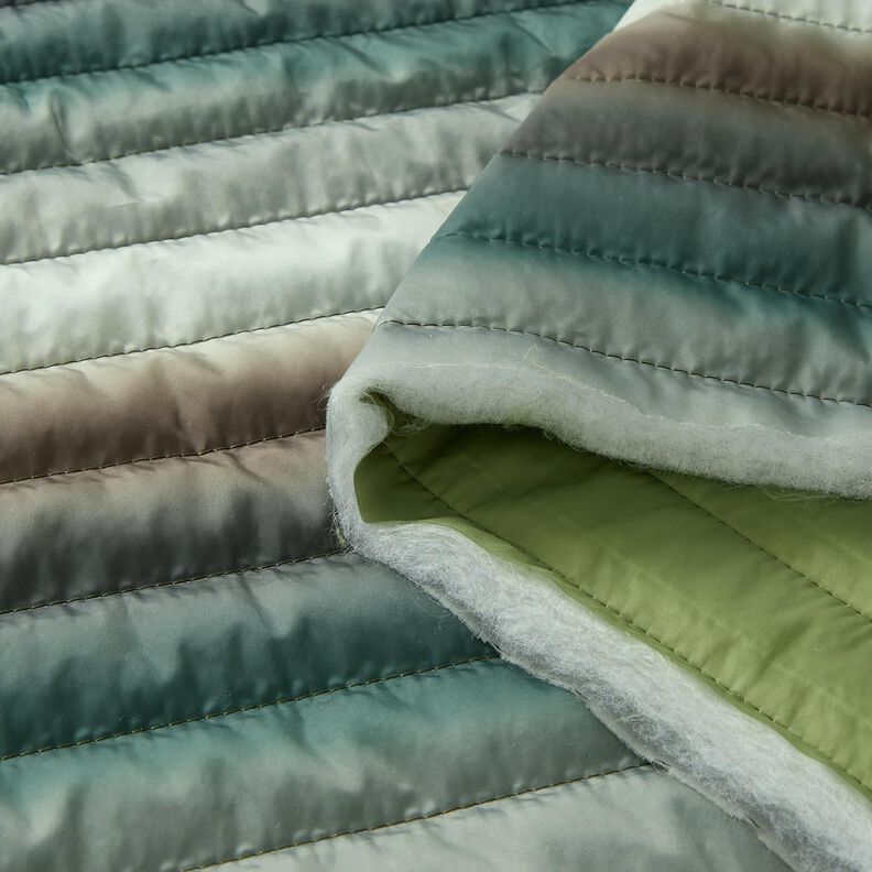 let quiltstof i farveforløb – blågran,  image number 5
