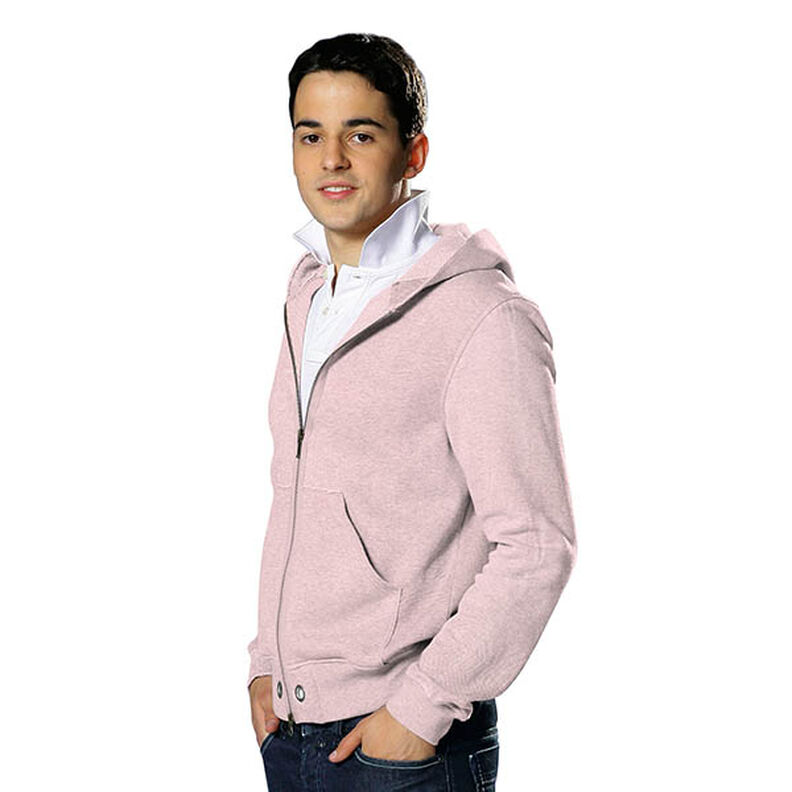 Sweatshirt lodden Premium – lys gammelrosa,  image number 4