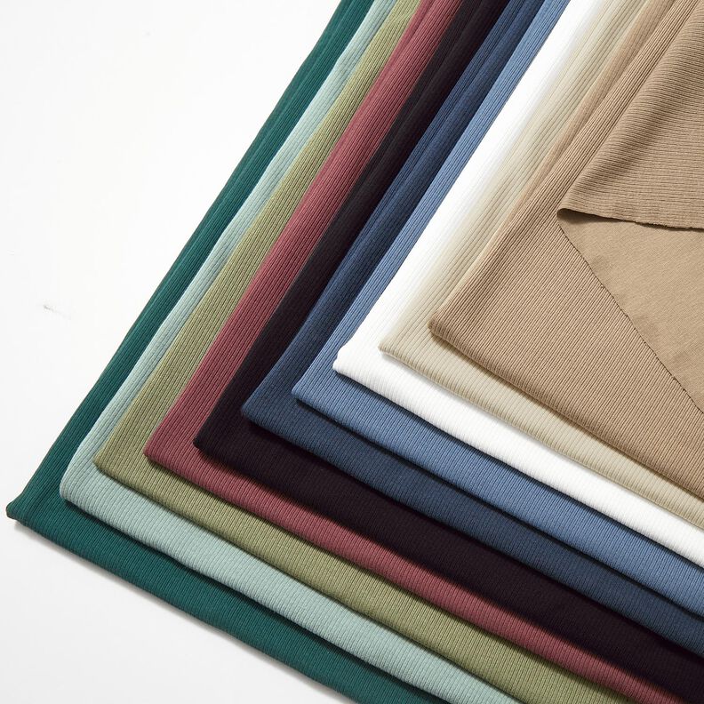 Rib-jersey fin 2-1-1-1 rib &ndash; sort,  image number 5