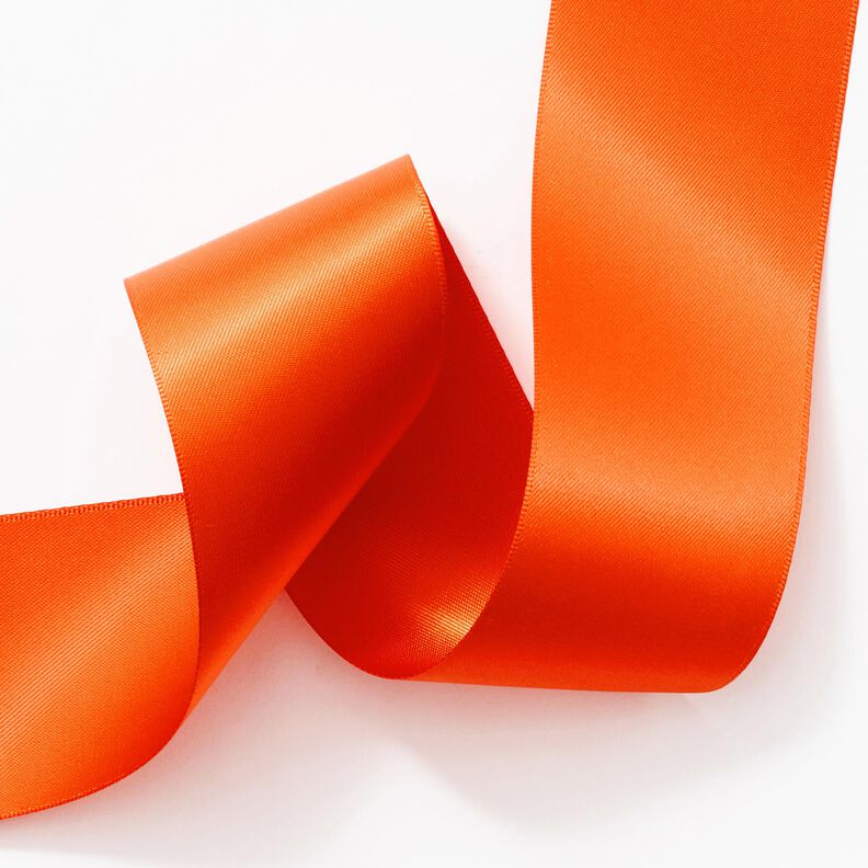 Satinbånd [50 mm] – orange,  image number 3