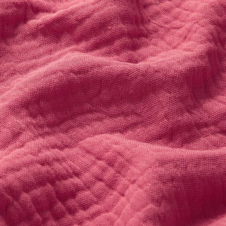 GOTS Trelags bomulds-musselin – bær,  image number 3