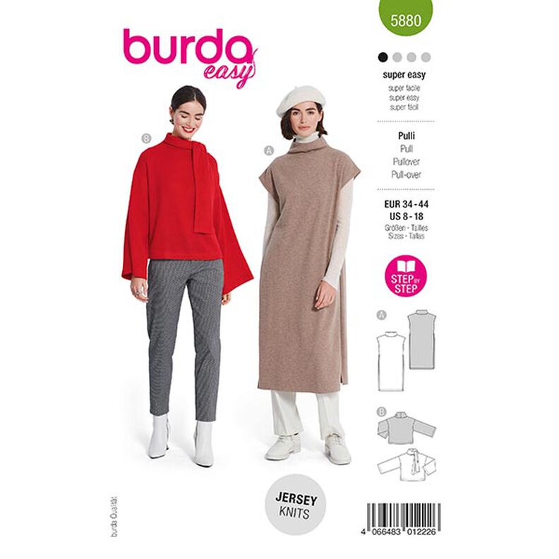 Sweater | Burda 5880 | 34-44,  image number 1