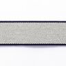 Bæltebånd  [ 3,5 cm ] – marineblå/grå,  thumbnail number 1