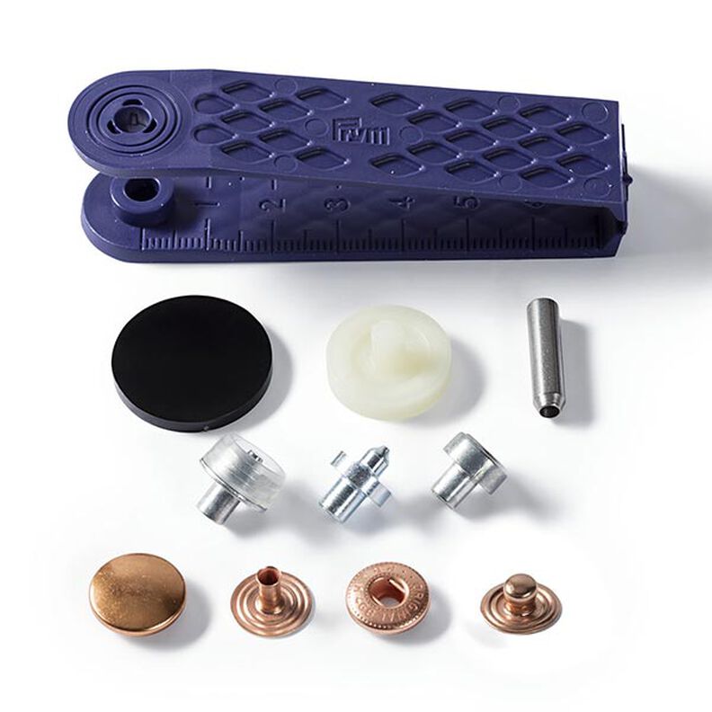 Syfri trykknapper Anorak [Ø 15 mm] - kobber| Prym,  image number 2