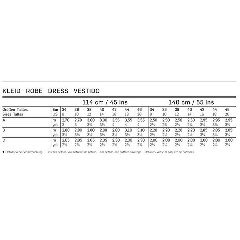 Kjole, Burda 6821,  image number 2