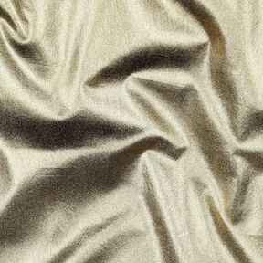 Bomuldspoplin forstærket med folie Ensfarvet – gold metallic, 