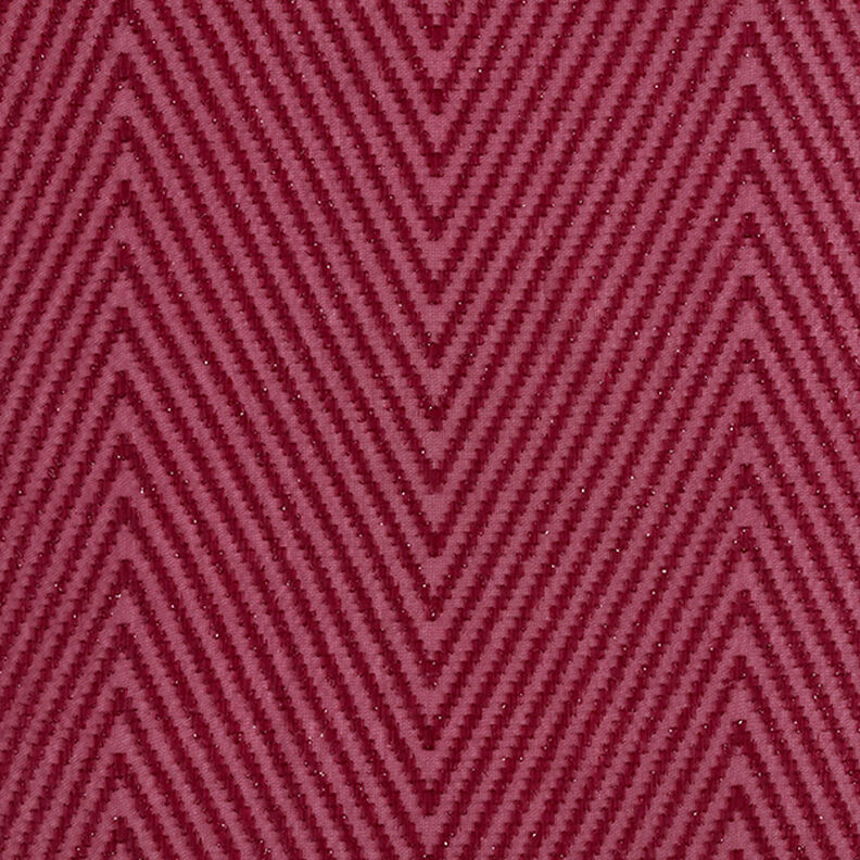 Chiffon zigzag glitter – bordeaux,  image number 1