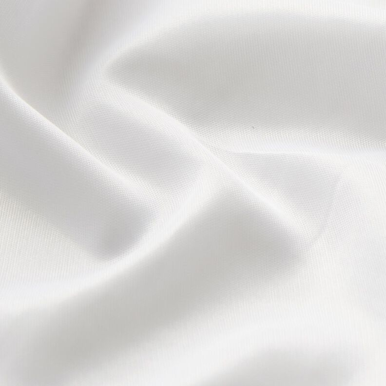 Charmeuse Charmeuse Ensfarvet – hvid,  image number 2