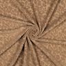 Frottéstof Stretch leo  – lysebrun,  thumbnail number 3
